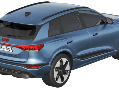 Audi Q6L e-tron Modelo 3D