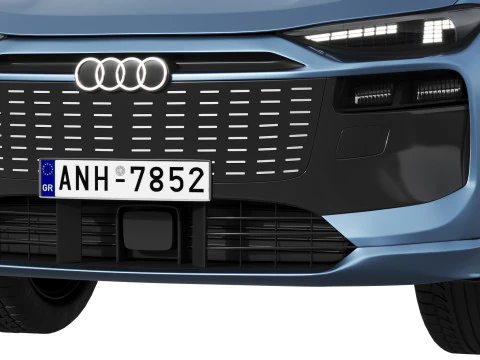 Audi Q6L e-tron Modelo 3D