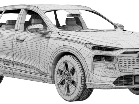Audi Q6L e-tron 3D Model