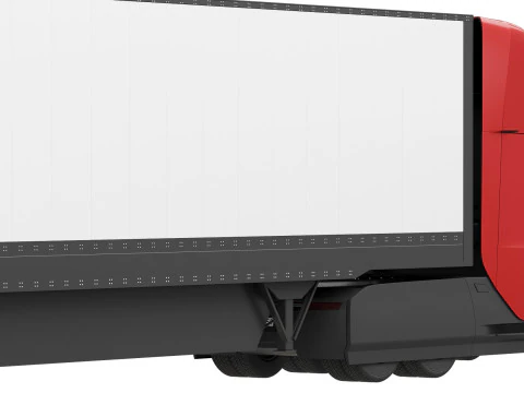 Tesla Semi 3D Модель