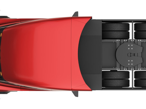 Tesla Semi 3D मॉडल