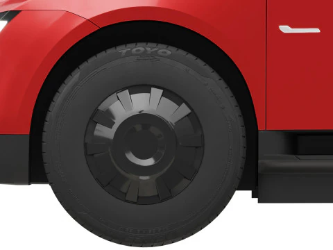 Tesla Semi 3D Модель