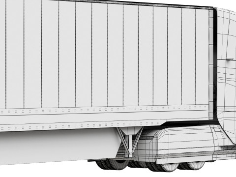 Tesla Semi 3D मॉडल