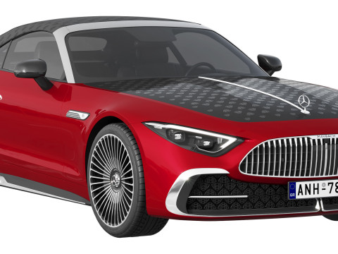 Mercedes-Benz SL Monogram Maybach Modelo 3D