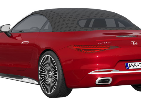 Mercedes-Benz SL Monogram Maybach Modelo 3D