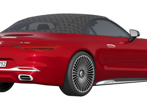 Mercedes-Benz SL Monogram Maybach Modelo 3D