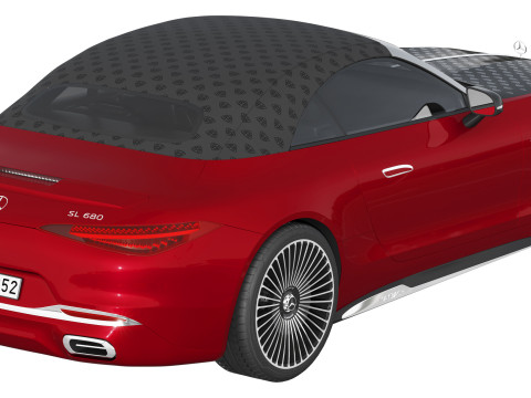 Mercedes-Benz SL Monogram Maybach Modelo 3D