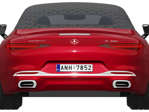Mercedes-Benz SL Monogram Maybach Modelo 3D