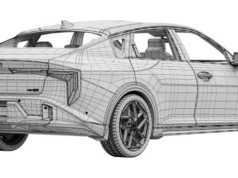 Kia K4 GT-Line 2025 Modello 3D