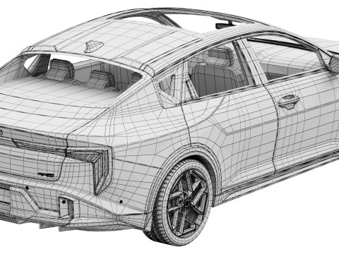 Kia K4 GT-Line 2025 Modello 3D