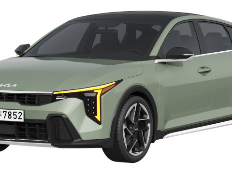 Kia K4 GT-Line 2025 3D Model
