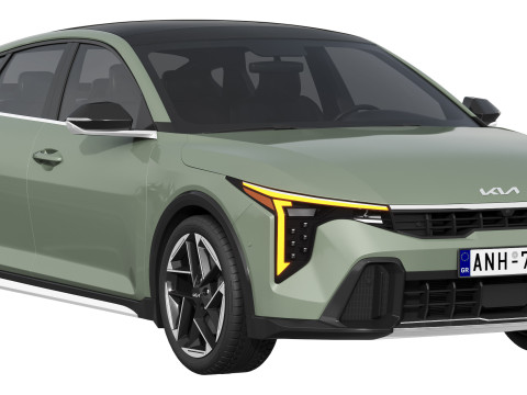 Kia K4 GT-Line 2025 Modello 3D
