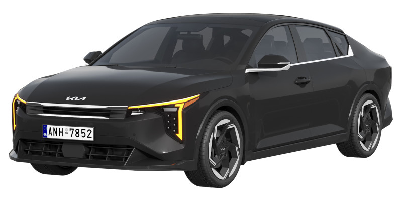 Kia K4 2025 Model 3D .c4d .max .obj .3ds .fbx .stl .blend