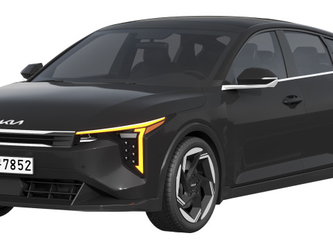 Kia K4 2025 3D Model