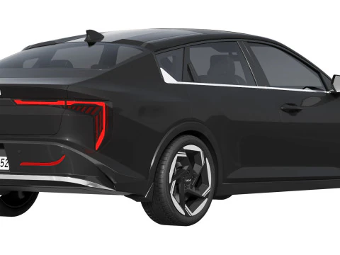 Kia K4 2025 3D Model