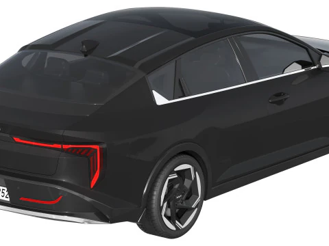 Kia K4 2025 3D Model