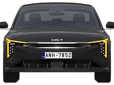 Kia K4 2025 3D Model