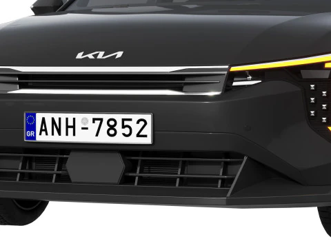 Kia K4 2025 3D Model