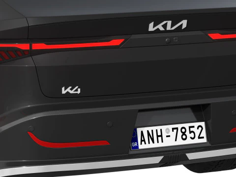 Kia K4 2025 3D Model