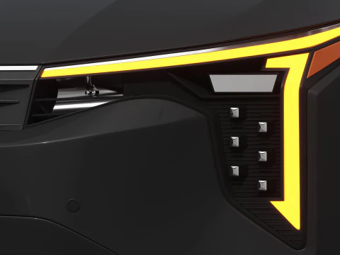 Kia K4 2025 3D Model