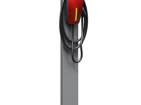 TESLA Wall Connector 3Dモデル