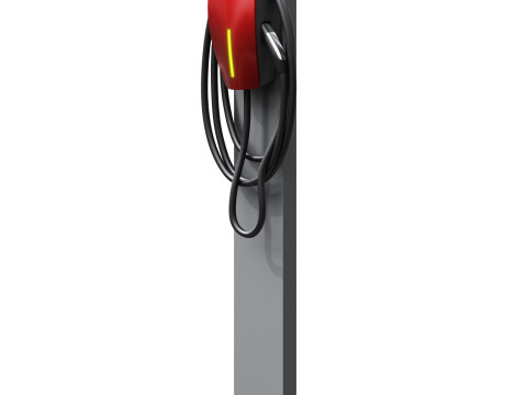 TESLA Wall Connector 3Dモデル