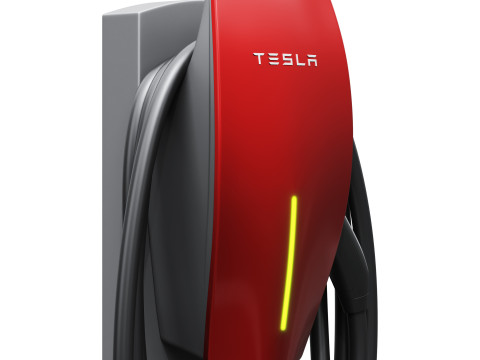 TESLA Wall Connector 3Dモデル