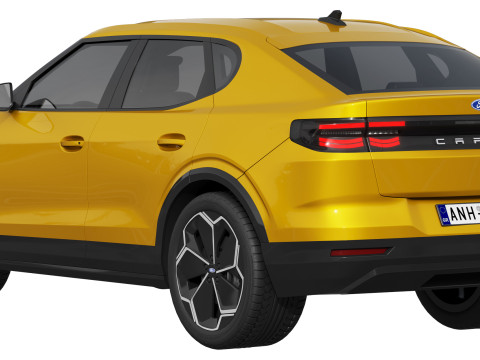 Ford-Capri 2025 3D Model