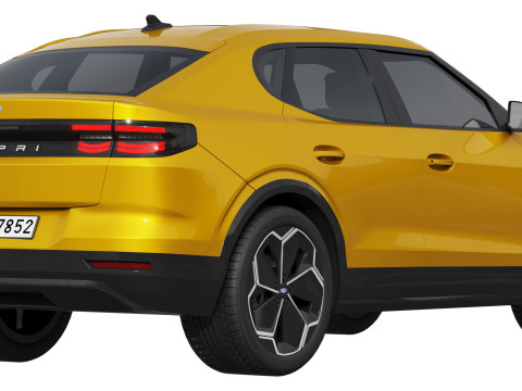 Ford-Capri 2025 3D Model