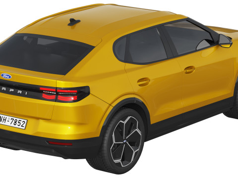 Ford-Capri 2025 3D Model
