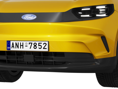 Ford-Capri 2025 3D Model