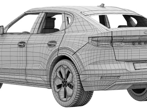 Ford-Capri 2025 3D Model