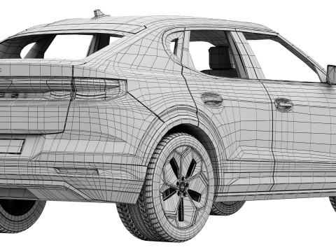 Ford-Capri 2025 3D Model