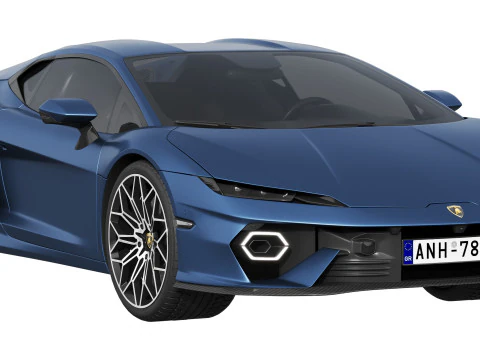 Lamborghini-Temerario 3D Model