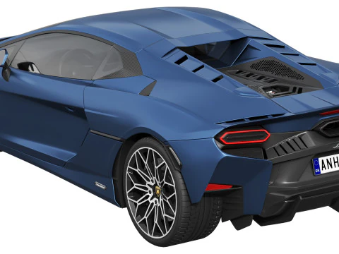 Lamborghini-Temerario 3D Model