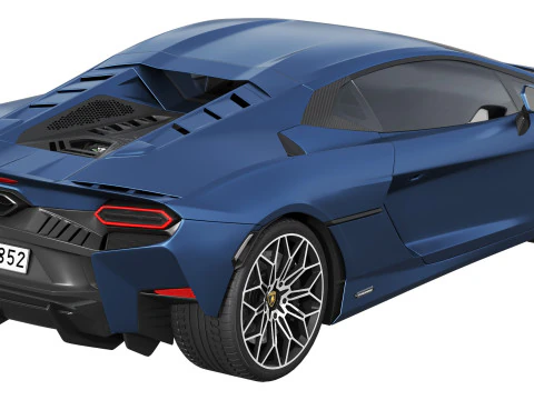 Lamborghini-Temerario 3D Model