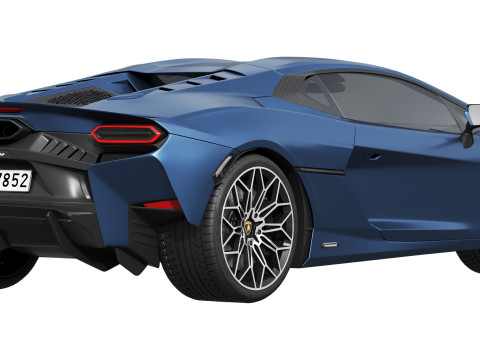 Lamborghini-Temerario Modelo 3D