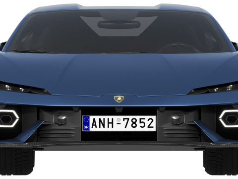 Lamborghini-Temerario Modelo 3D