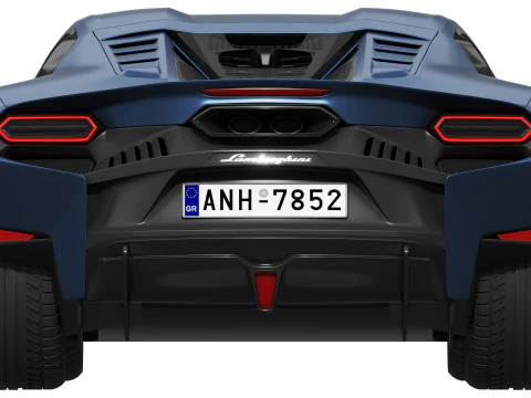 Lamborghini-Temerario 3D Model