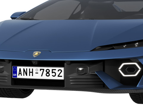 Lamborghini-Temerario Modelo 3D