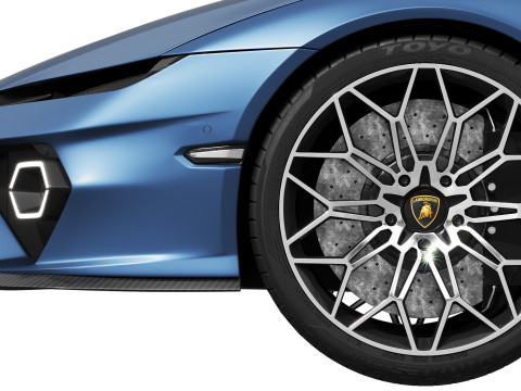 Lamborghini-Temerario Modelo 3D