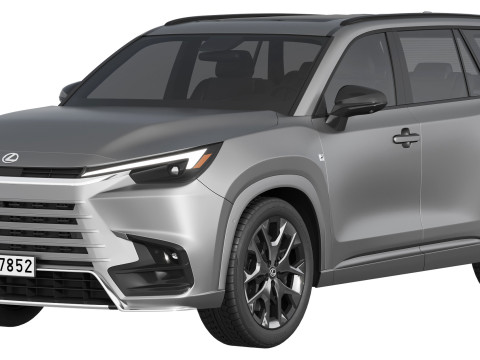 Lexus TX 500h 2024 3D Model