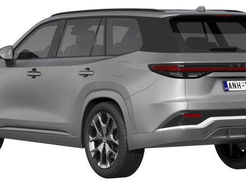 Lexus TX 500h 2024 3D 模型