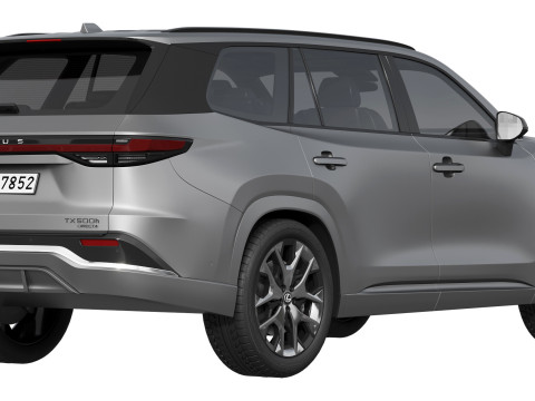 Lexus TX 500h 2024 3D 模型