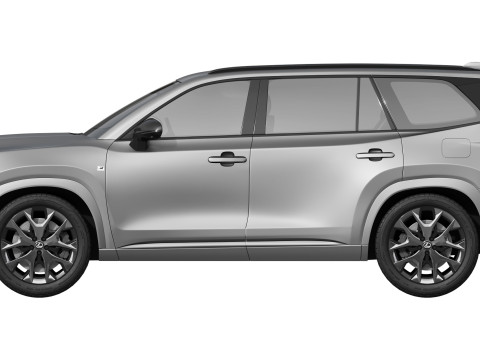Lexus TX 500h 2024 3D 模型
