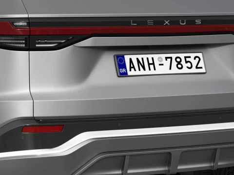 Lexus TX 500h 2024 3D Model