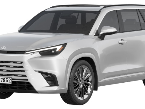Lexus TX 350h 2024 3D Model
