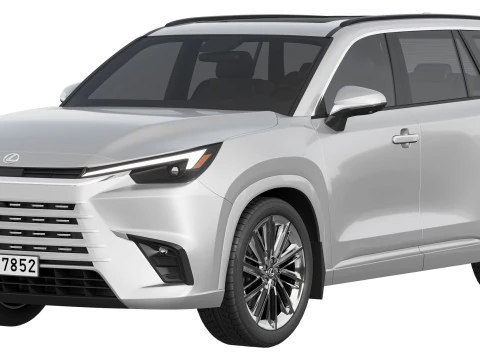 Lexus TX 350h 2024 3D Modell