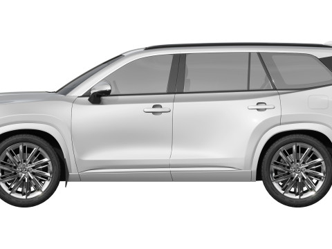 Lexus TX 350h 2024 3D 模型