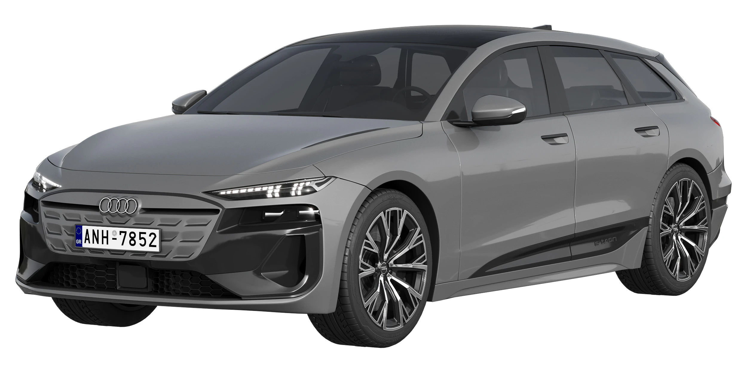 Audi A6 Avant e-tron 2025 3D Model .c4d .max .obj .3ds .fbx .stl .blend 